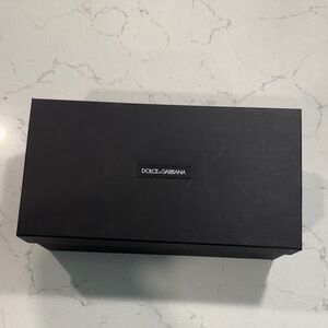 Dolce & Gabbana Black Shoe Box